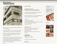 Tablet Screenshot of bilal-verein.de